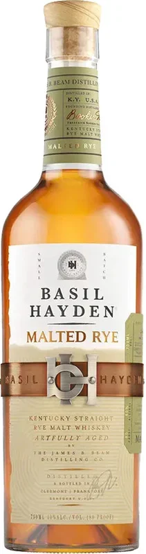 Basil Hayden Malted Rye Whiskey 750ml