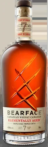 BEARFACE WHISKEY ELEMENTALLY AGED CANADA 7YR 750ML