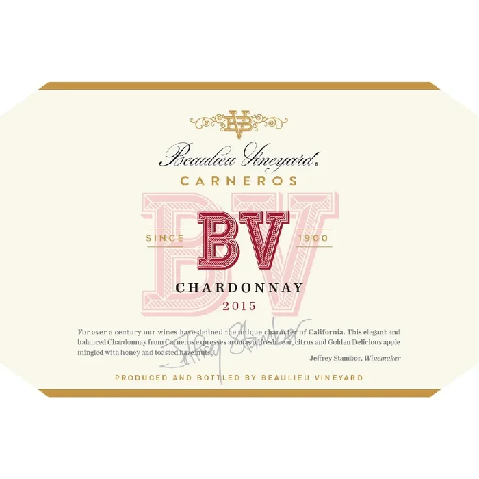 Beaulieu Vineyard Napa Valley Chardonnay 750ml