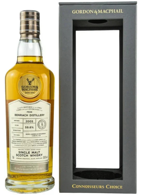 Benriach 15 Year Old (D.2005, B.2021) Connoisseurs Choice Scotch Whisky | 700ML