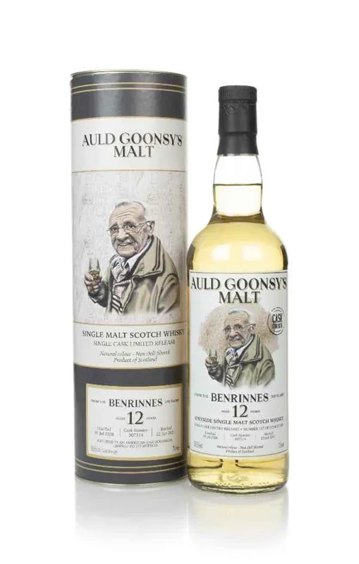 Benrinnes 12 Year Old 2008 (cask 307314) – Auld Goonsy’s Malt Whisky | 700ML