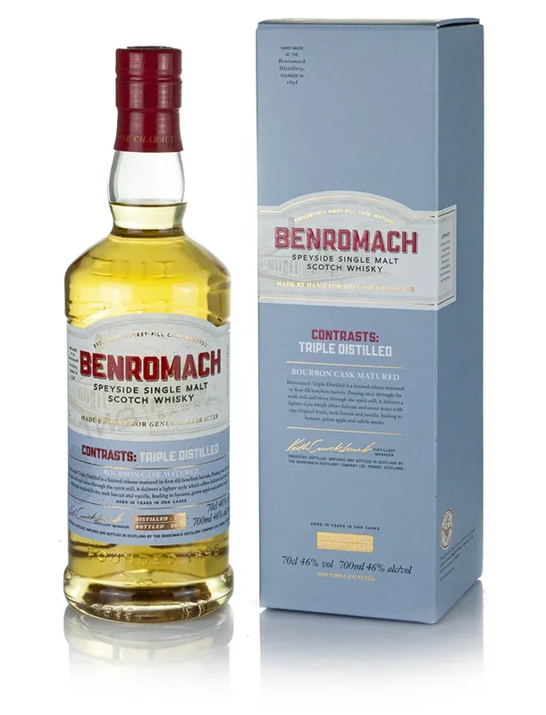 Benromach 10 Year Old 2011 Contrasts: Triple Distilled