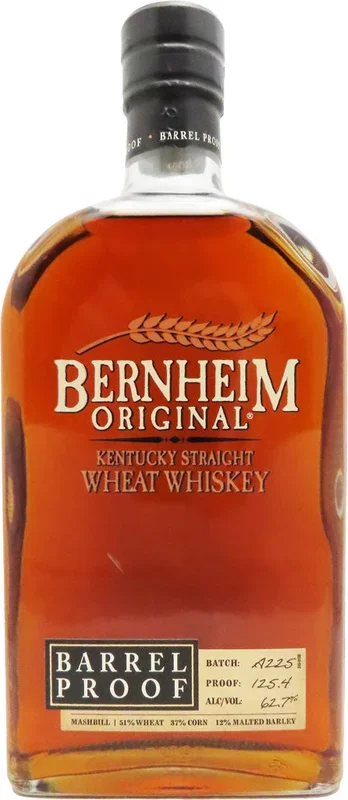 Bernheim Kentucky Straight Wheat Whiskey Batch A225 Barrel Proof 750ml