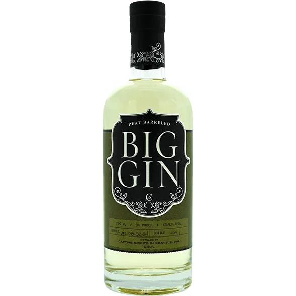 Big Gin Peat Barreled