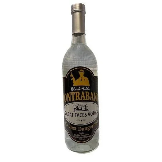 Black Hills Contraband Great Faces Vodka (750mL)