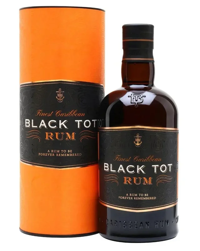 Black Tot Finest Caribbean Rum, 70 cl