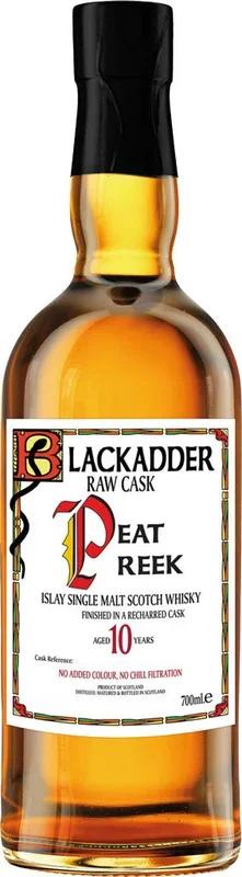 Blackadder Raw Cask Peat Reek 10 Year Old Single Malt Whisky 2002 700ml