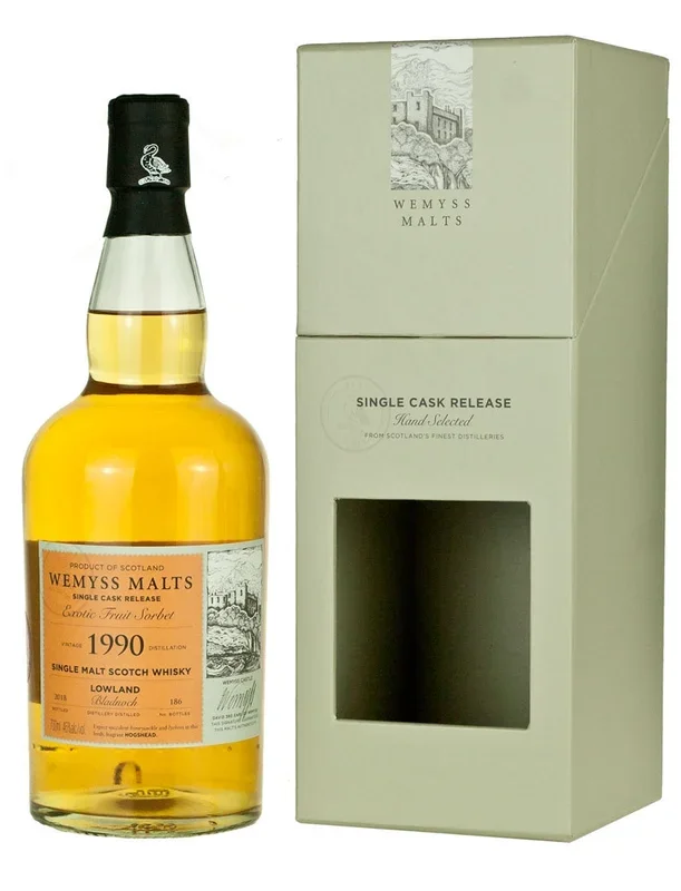Bladnoch 27 Year Old 1990 Exotic Fruit Sorbet Wemyss