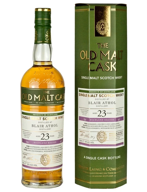 Blair Athol 23 Year Old 1995 Old Malt Cask