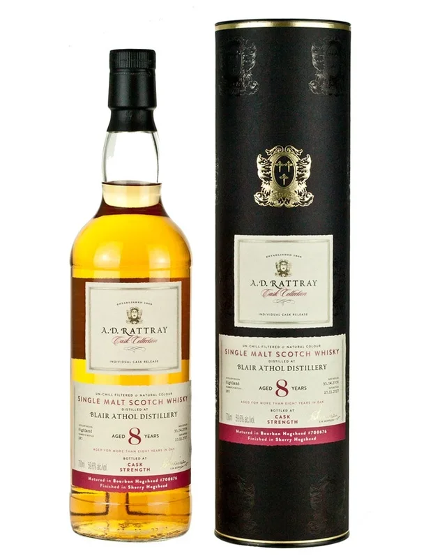 Blair Athol 8 Year Old 2009 Cask Collection