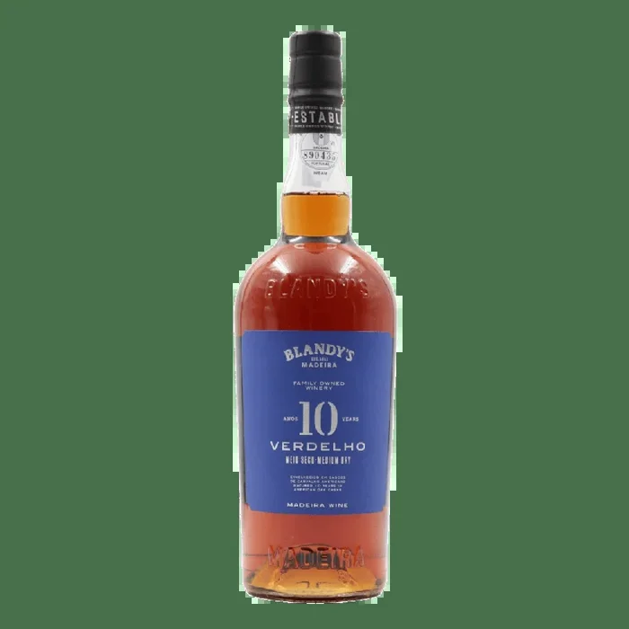 Blandy’s Madeira 10 Years Old Verdelho Medium Dry Madeira