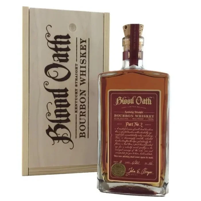 Blood Oath Pact No. 2 Kentucky Straight Bourbon Whiskey 750ml