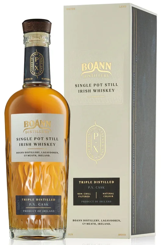 Boann Distillery Pedro Ximenez Cask Single Pot Still Irish Whiskey 700ml