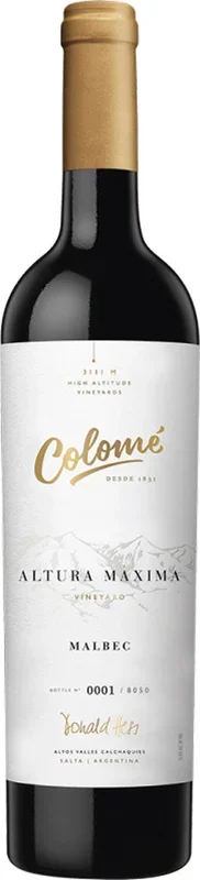 Bodega Colome Altura Maxima Malbec 2019 750ml