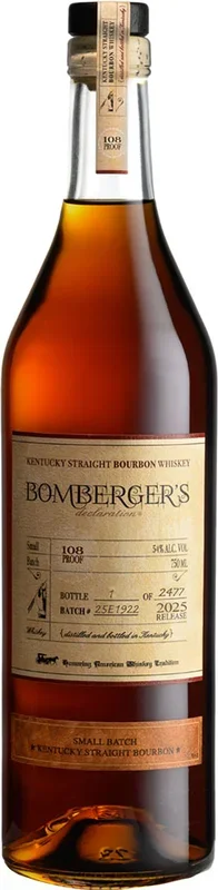 Bomberger’s Declaration Small Batch Bourbon 2025 750ml