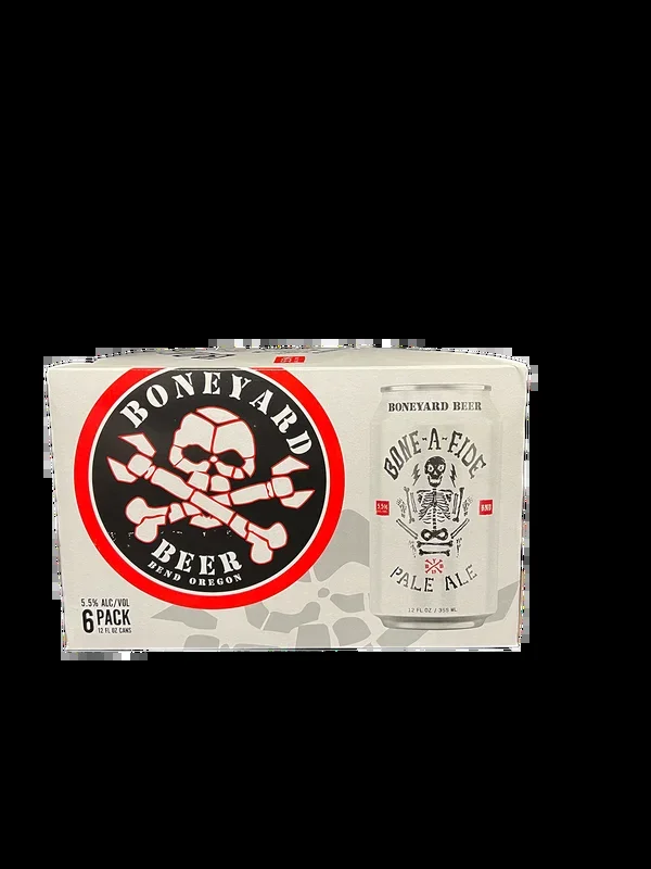 Boneyard Bone-A-Fide Pale Ale 6 Pack Cans