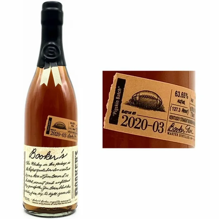 Booker’s “Pigskin Batch” Kentucky Straight Bourbon Whiskey