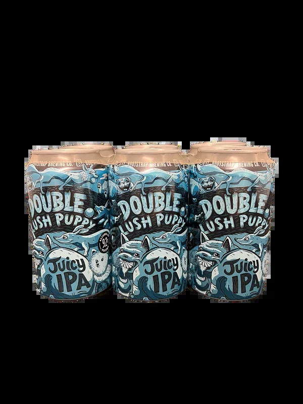 Bootstrap Double Lush Puppy Juicy IPA 6 Pack