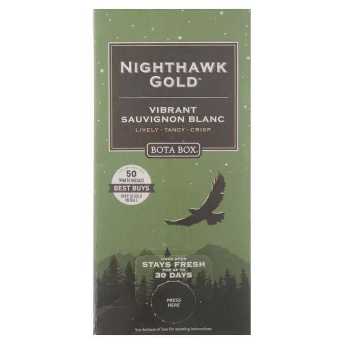 Bota Box Nighthawk Gold Vibrant Sauvignon Blanc