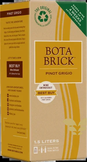 Bota Brick Pinot Grigio Box 1.5L