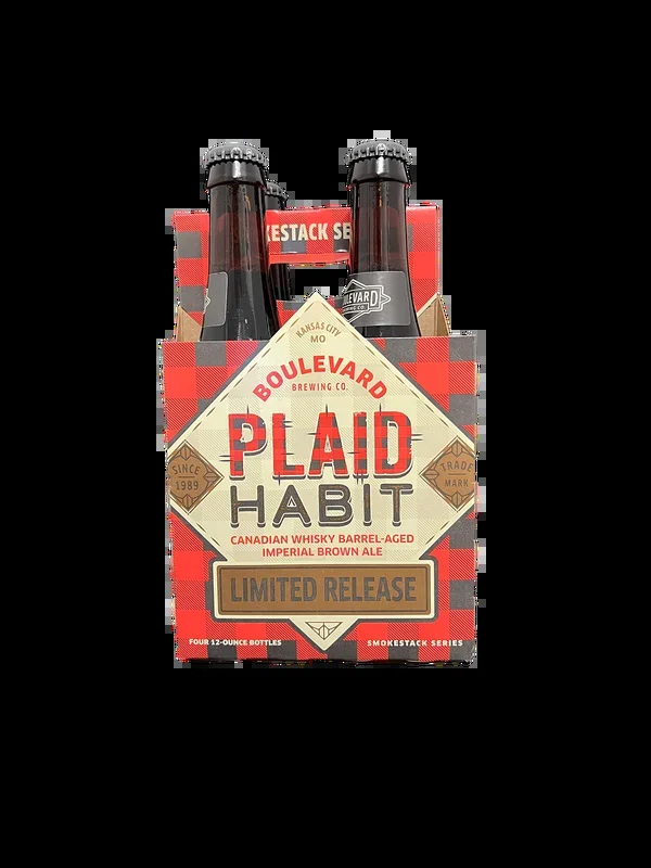 Boulevard Plaid Habit 4 Pack Bottles