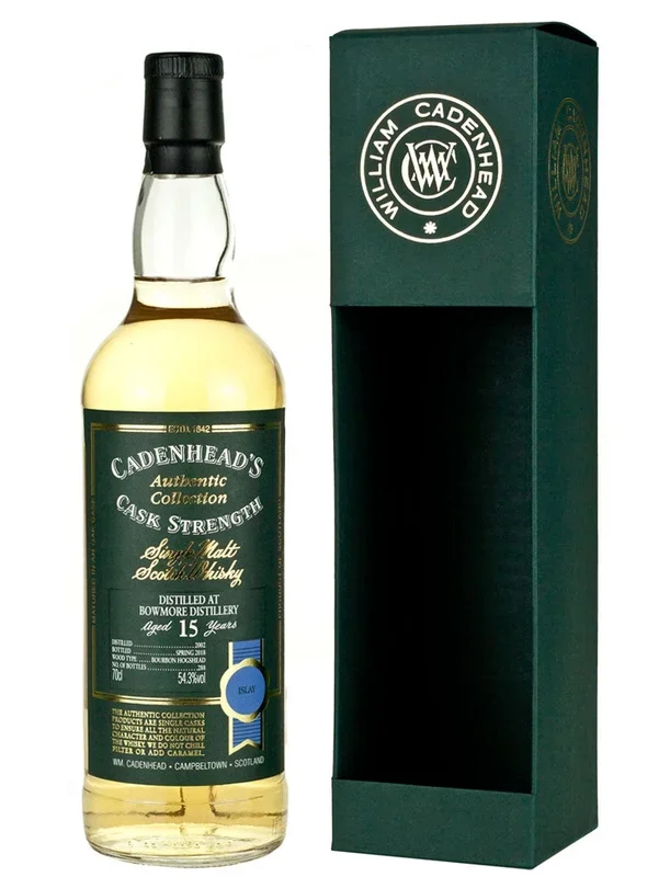 Bowmore 15 Year Old 2002 Cadenhead’s Authentic
