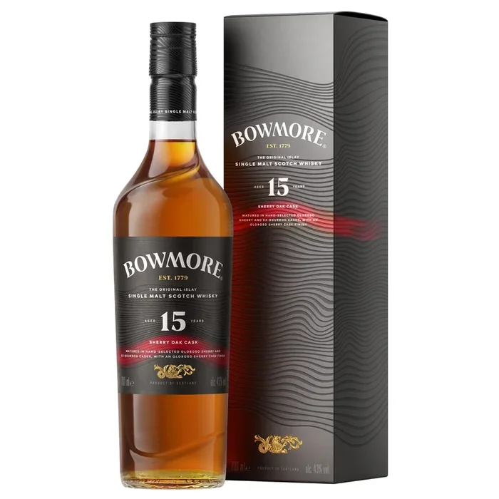 Bowmore 15 Year Old Sherry Oak Cask – Single Malt Scotch Whiskey
