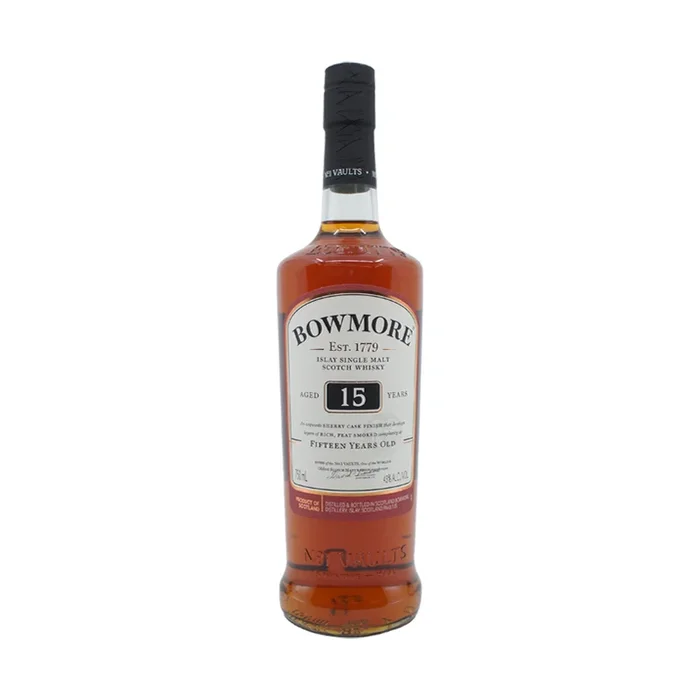 Bowmore 15YO Single Malt Whisky (750mL)