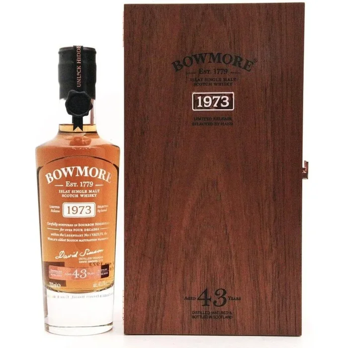 Bowmore 1973 43 year old – 70cl 43.2%