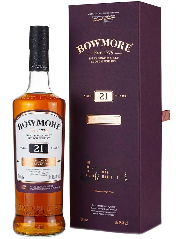 Bowmore 21 Year Old Chateau Lagrange French Oak Wine Barriques