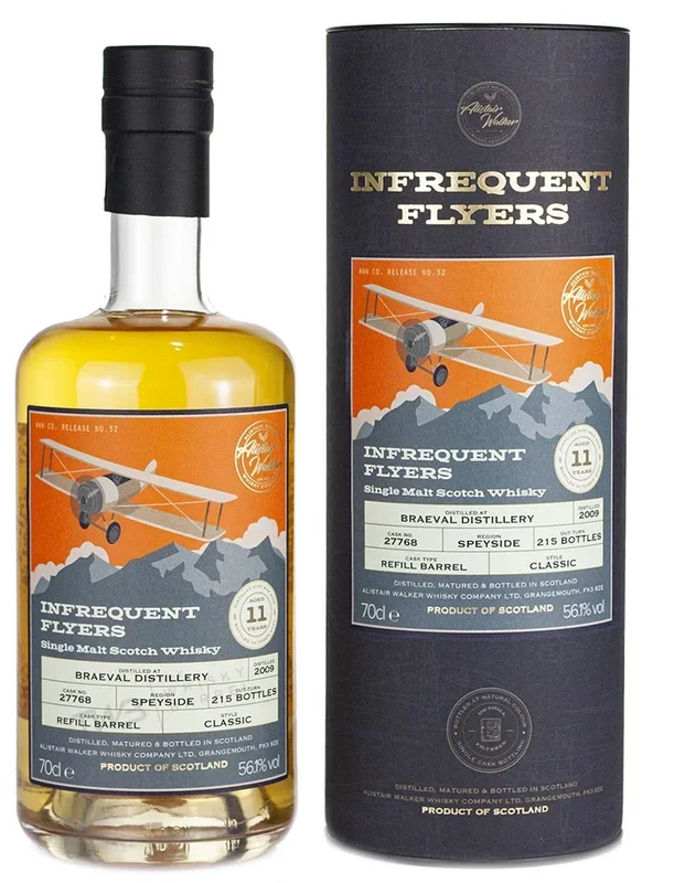 Braeval (Braes of Glenlivet) 11 Year Old 2009 Infrequent Flyers
