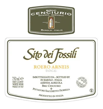 Bric Cenciurio Roero Arneis Sito dei Fossili 2019