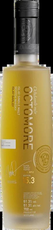 Bruichladdich Octomore 15.3 Super Heavily Peated Islay Single Malt Scotch Whisky (700mL)