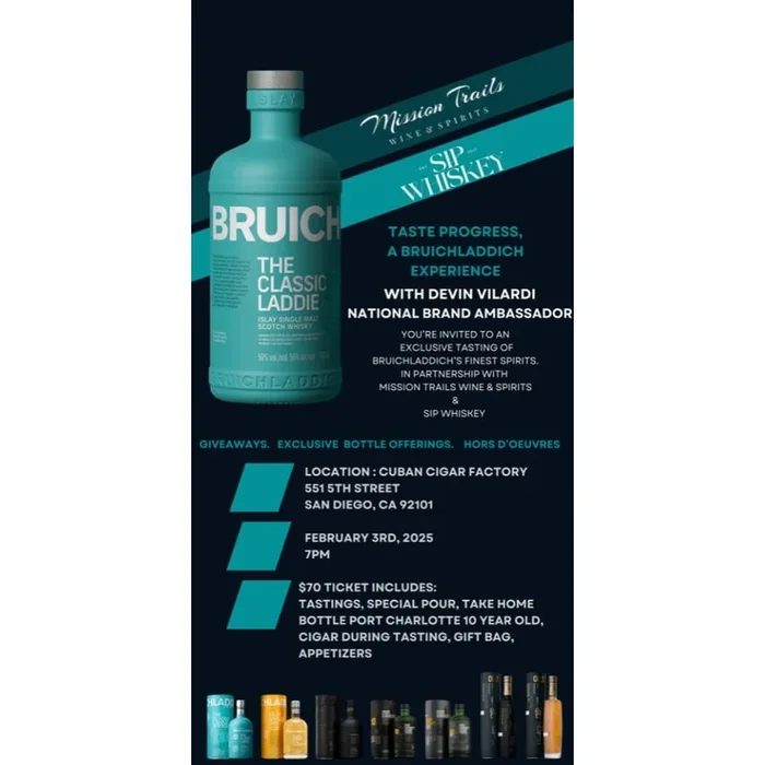 Bruichladdich Tasting 2/3