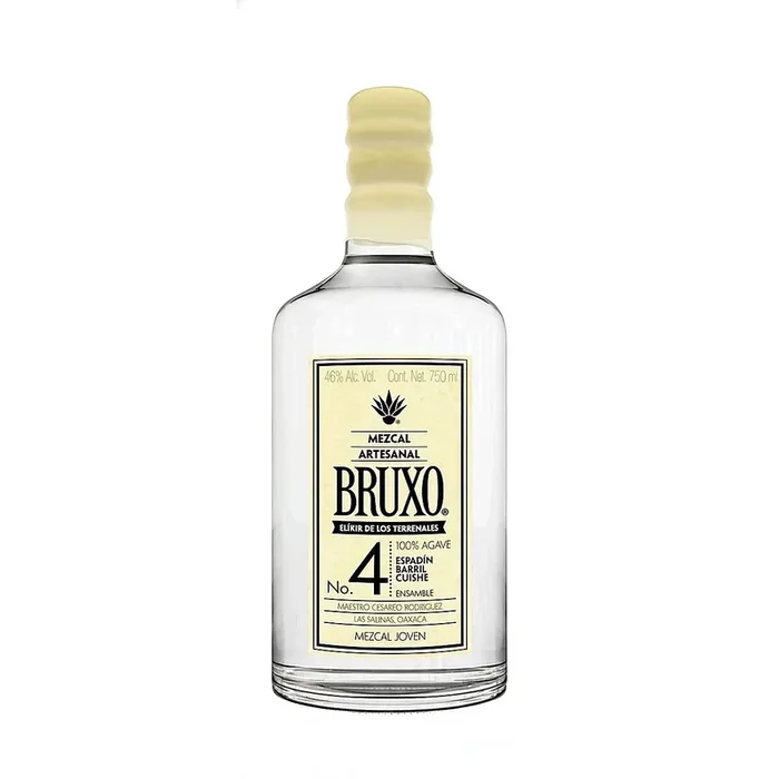 Bruxo Mezcal Artesanal Joven No. 4 Cuishe Barril Espadin Ensamble