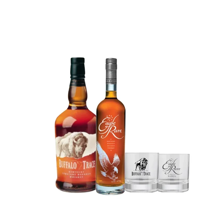 Buffalo Trace and Eagle Rare Cup Bundle