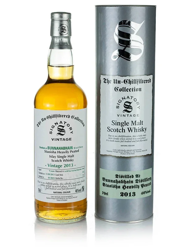 Bunnahabhain Staoisha 9 Year Old 2013 Signatory Un-Chillfiltered