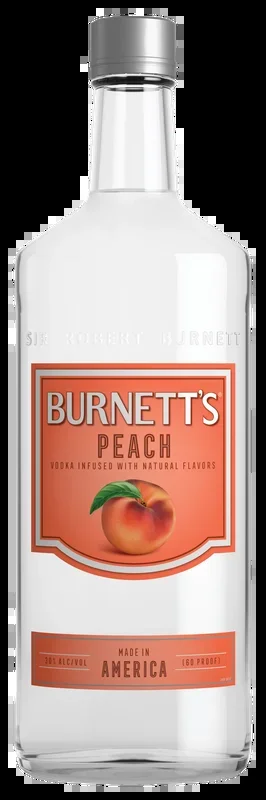 Burnett’s Peach Vodka 750ml