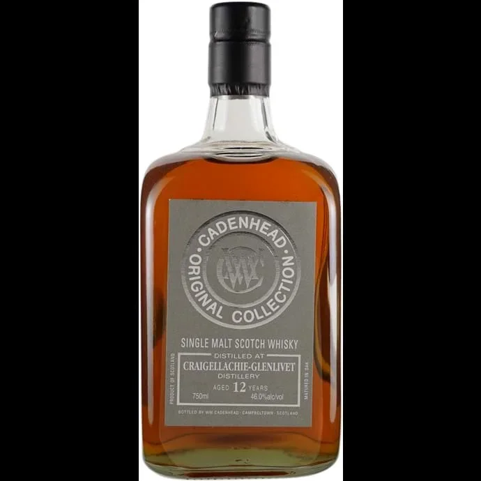 Cadenhead’s Craigellachie 12 year Old Unchillfiltered Scotch Whisky
