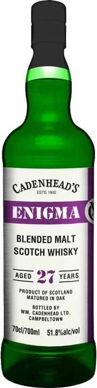 Cadenhead Enigma Blended Scotch Whiskey 27 Year Old 1997 700ml