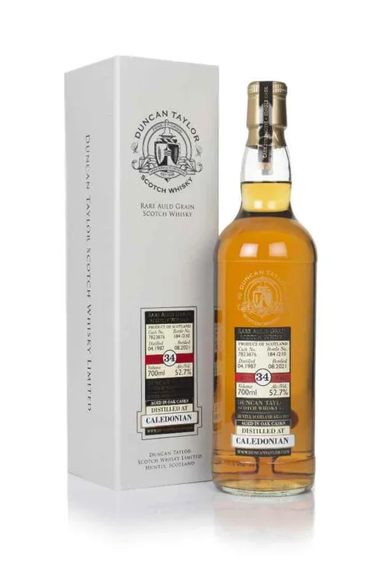 Caledonian 34 Year Old 1987 (cask 7823876) – Rare Auld (Duncan Taylor) Scotch Whisky | 700ML