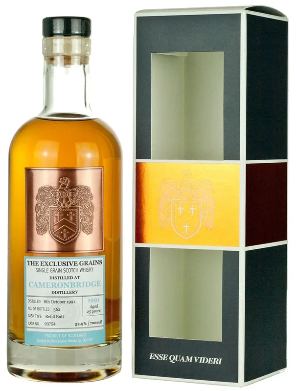 Cameronbridge 25 Year Old 1991 Exclusive Malts