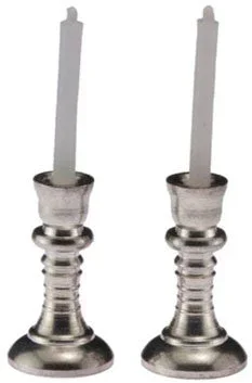 Candlesticks, Silver Pair, Economy Price