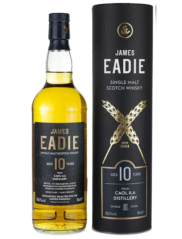 Caol Ila 10 Year Old 2012 James Eadie UK Exclusive