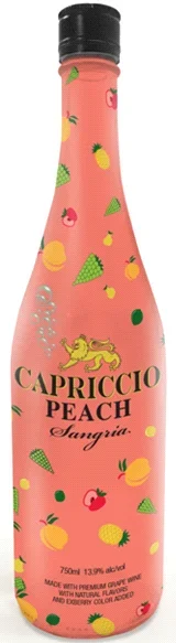 Capriccio Sangria Peach 750ML