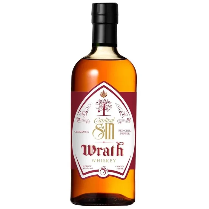 Cardinal Sin Wrath Cinnamon & Chili Pepper Whiskey