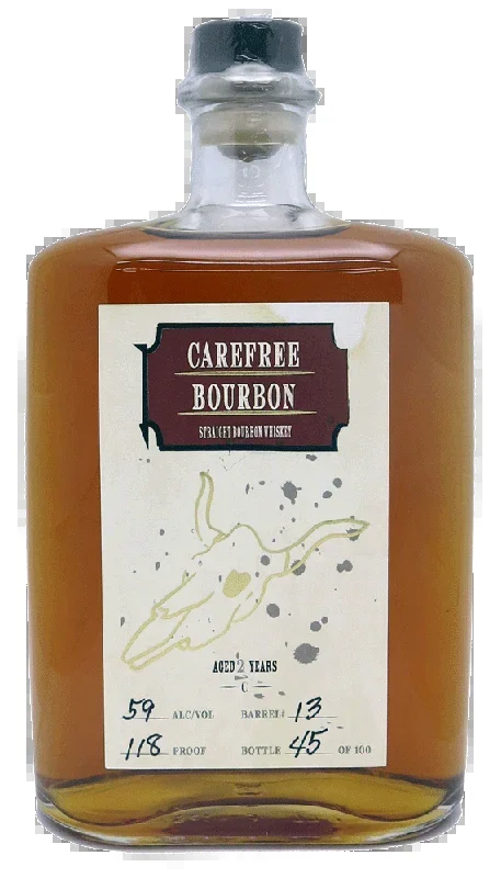 Carefree Barrel Proof Bourbon Whiskey 118 Proof 750ml