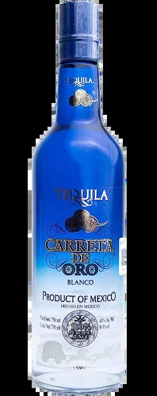 CARRETA DE ORO TEQUILA BLANCO 750ML