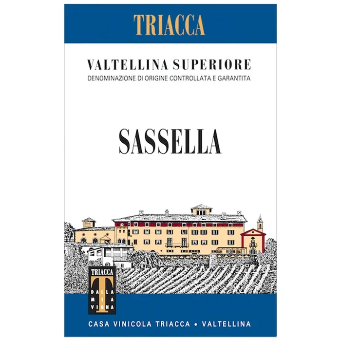 Casa Vinicola Triacca Valtellina Superiore Sassella 2016