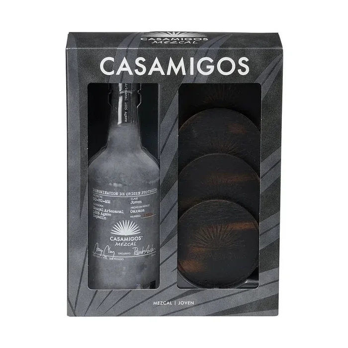 Casamigos Joven Mezcal Artesanal w/Coasters Gift Set